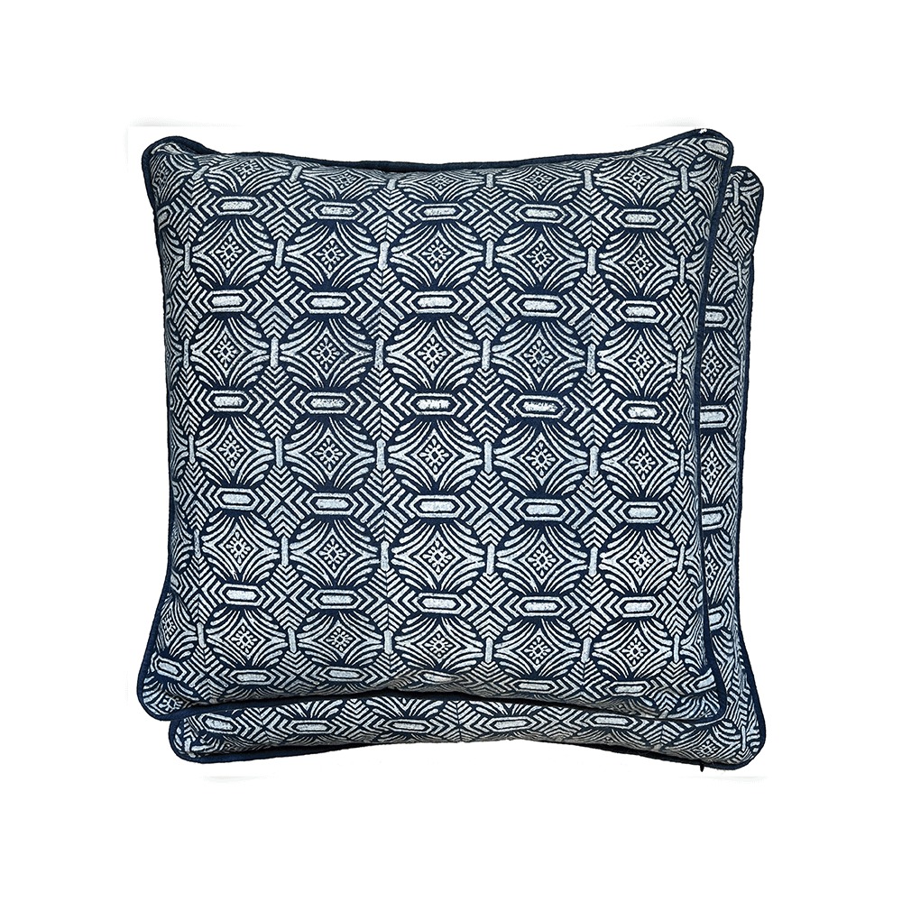 Pali Indigo 50 × 50 Cushion