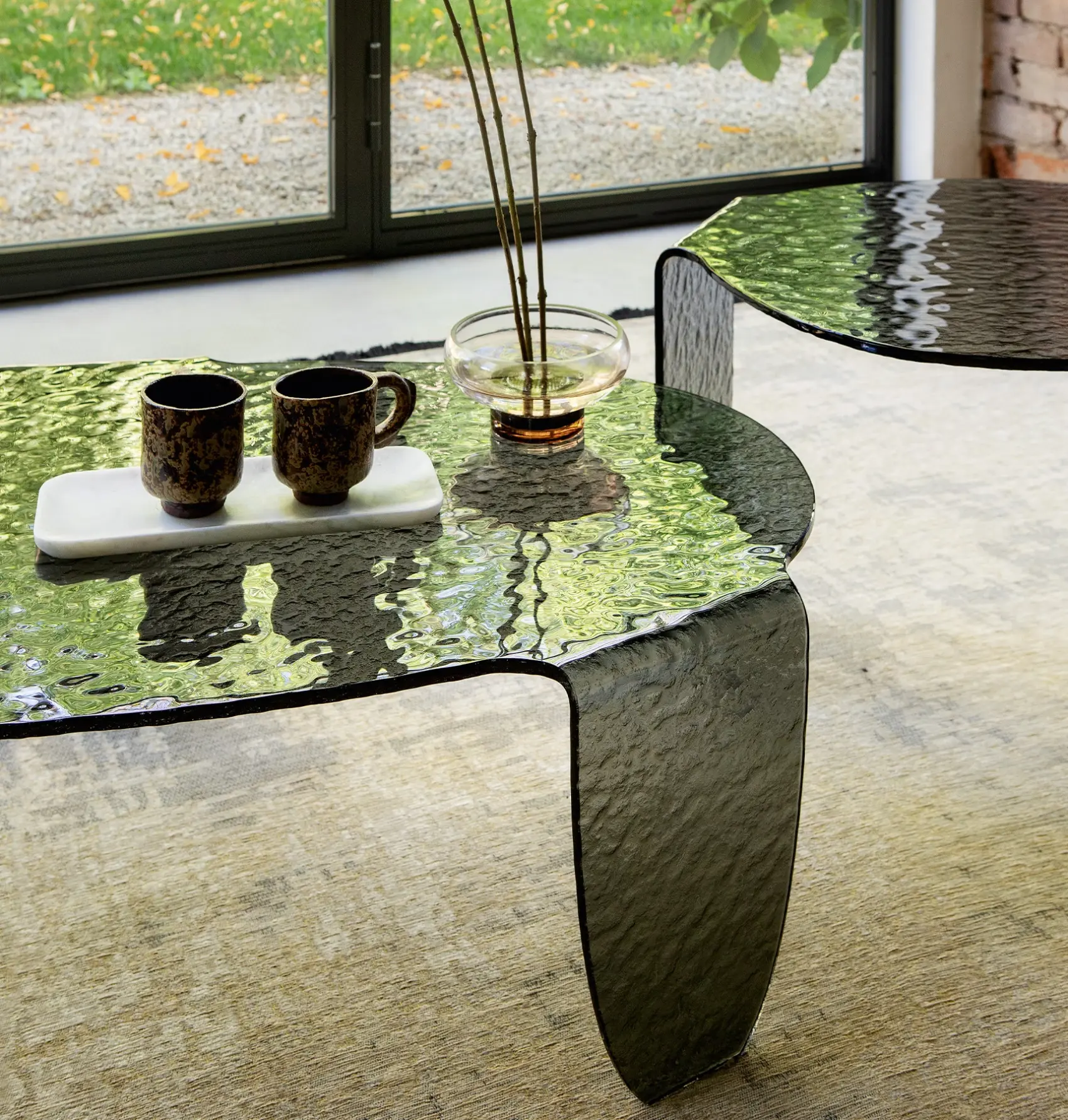 Arturo Glass Coffee Table
