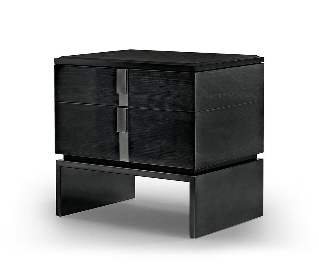 Black & More Bedside Table