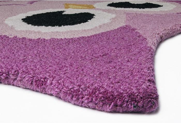 Animals Owl Pink Rug