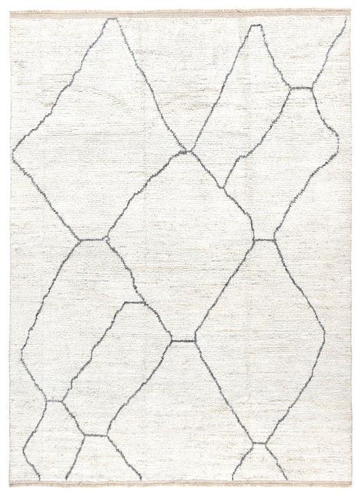 Berber White High Pile Rug