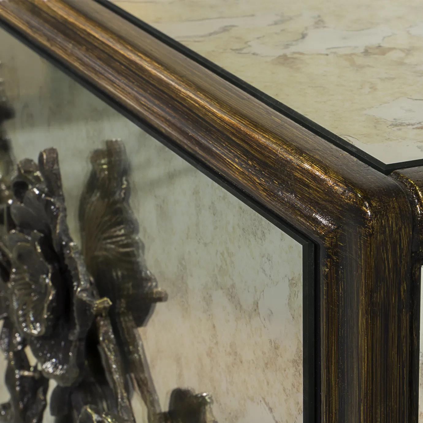 Mirage Aged Mirror Sideboard