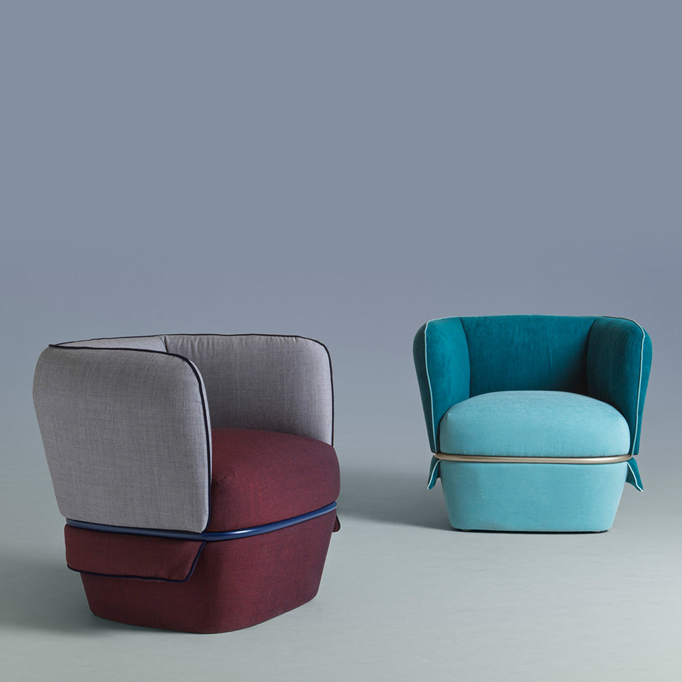 Chemise Unique Modern Italian Armchair