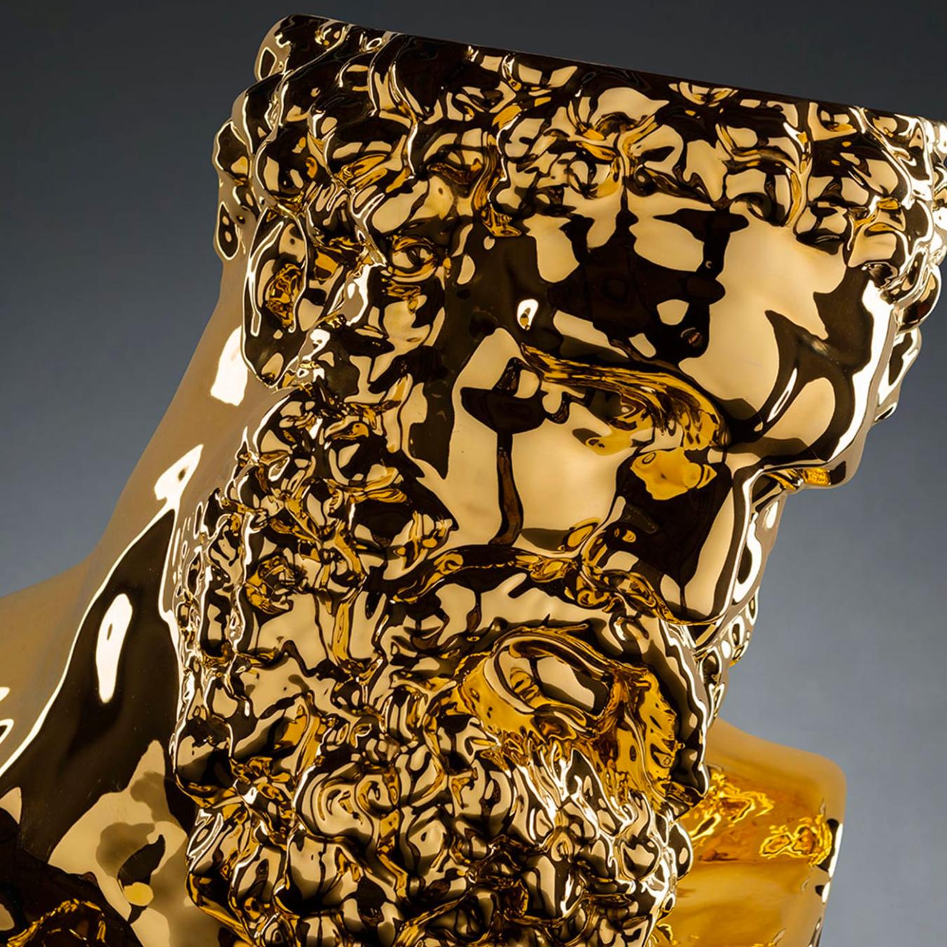 Ercole Gold Side Table
