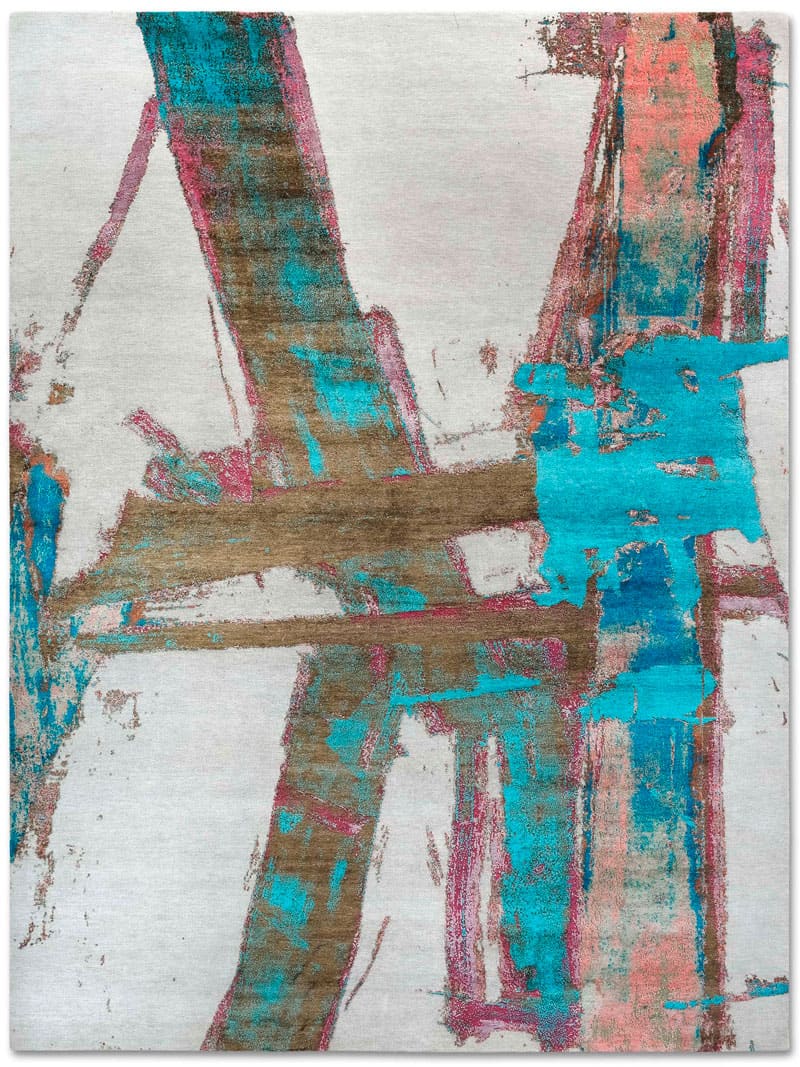 Portland Poetry Hand-Woven Rug