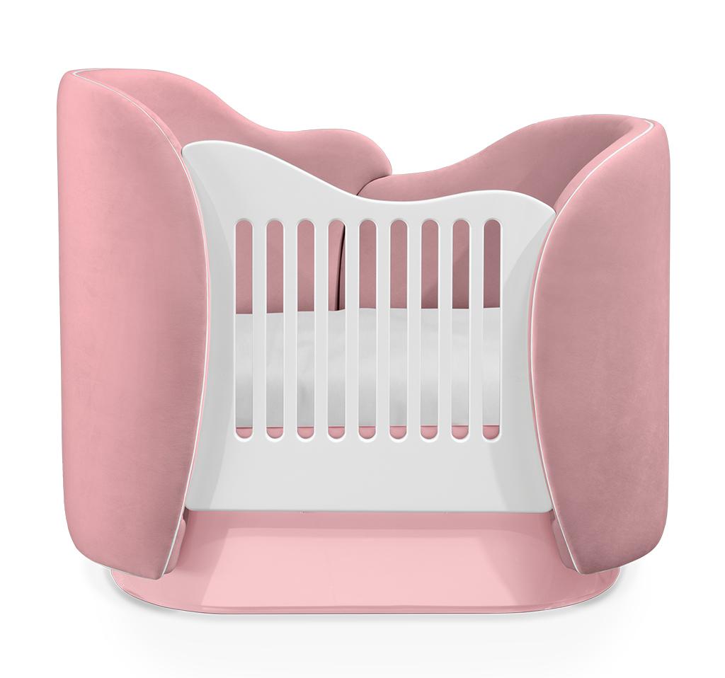 Lullaby Dream Pink Crib