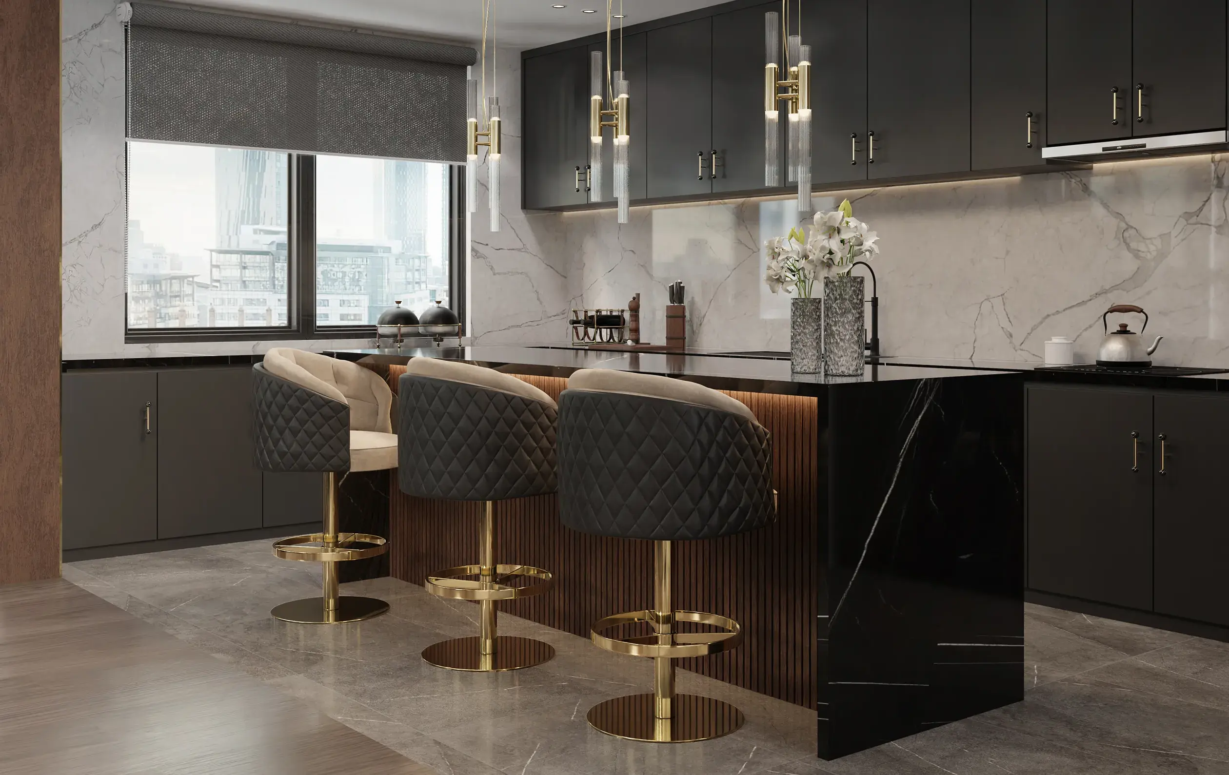 Deluxe Rotating Bar Chair - 3
