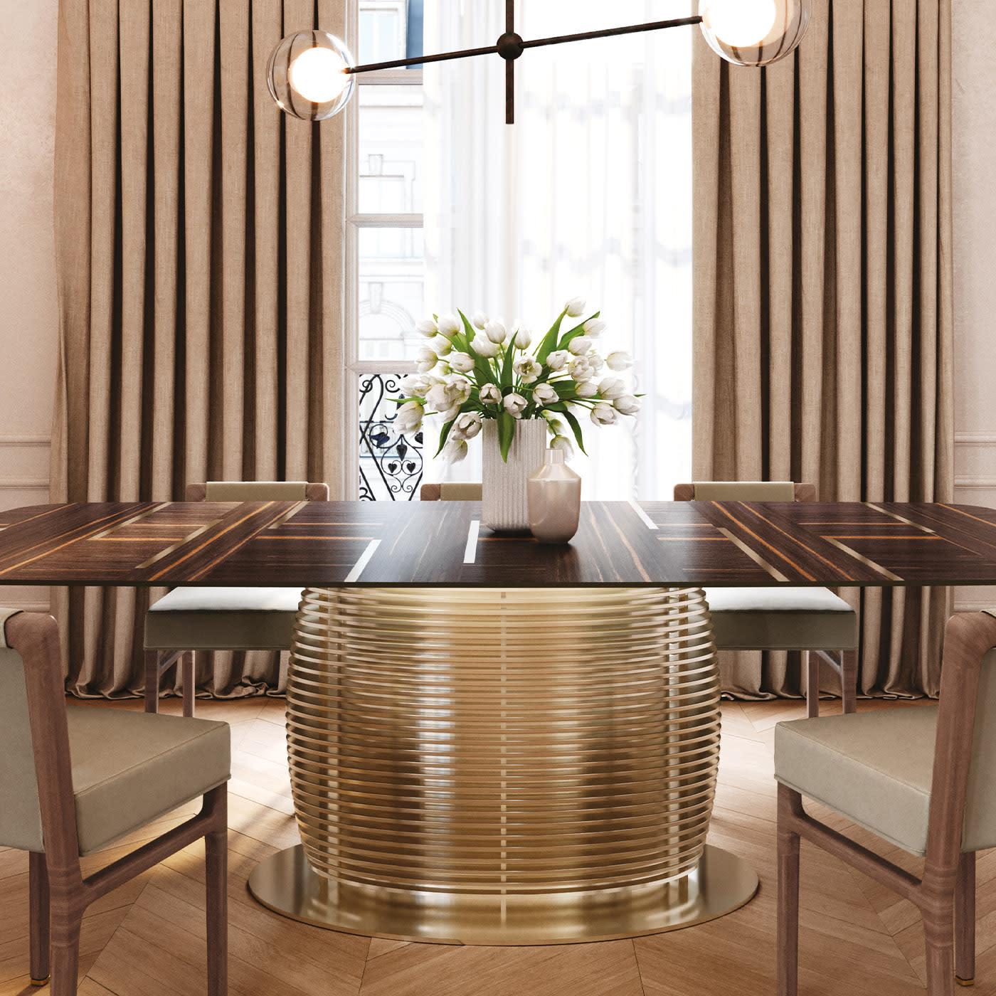 Aragorn Opulent Italian Table | Dimensions: W 250 x D 130 x H 75 cm