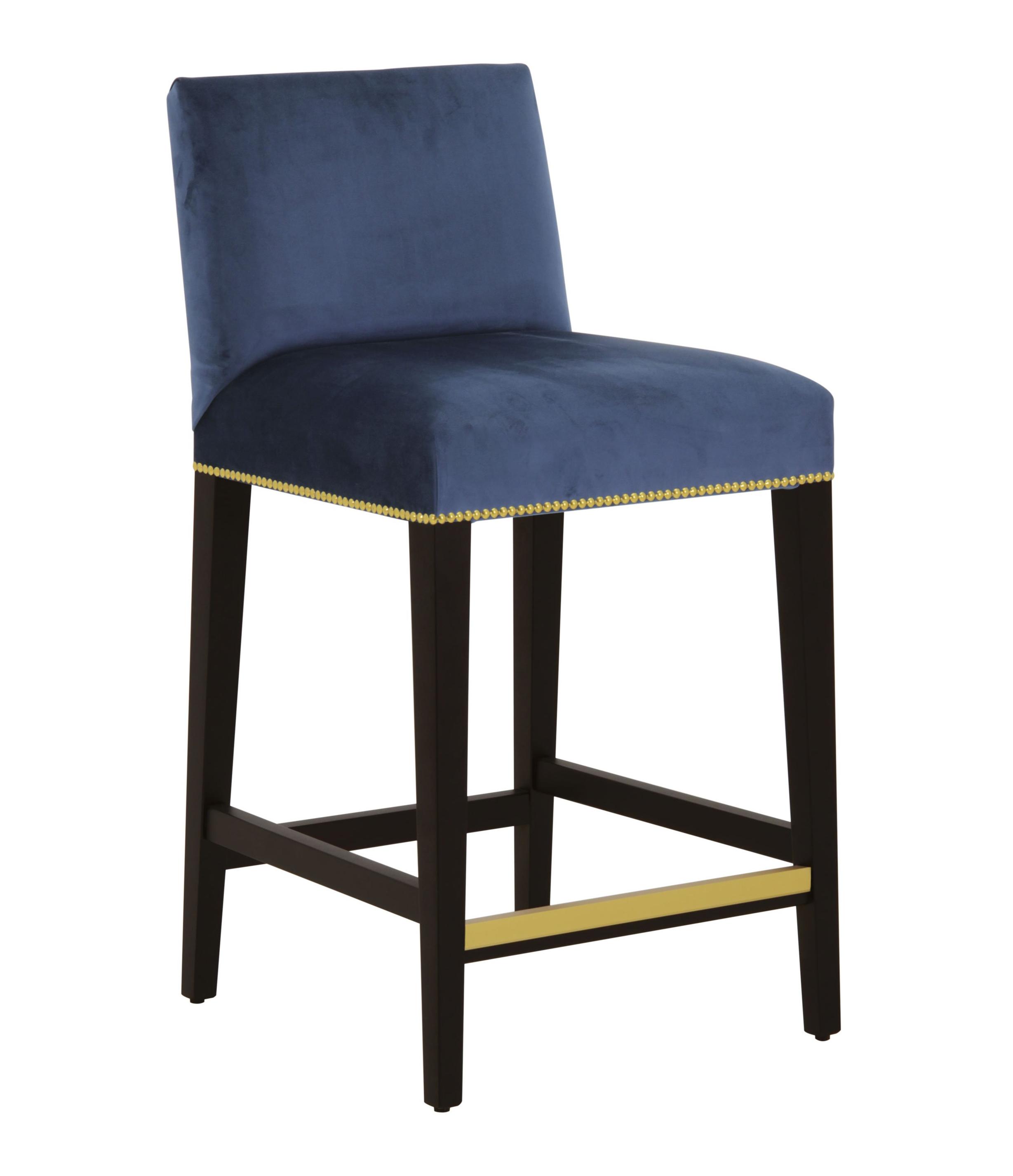 Arianna Blue Bar Stool