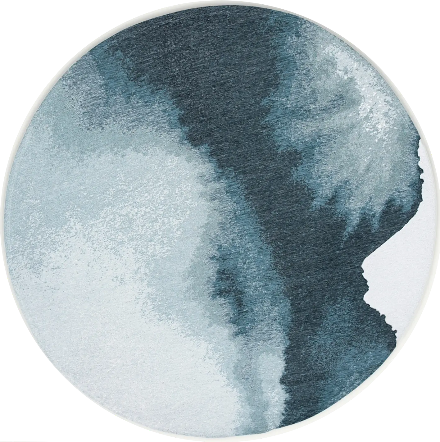 Inkjet 9332 Round Rug