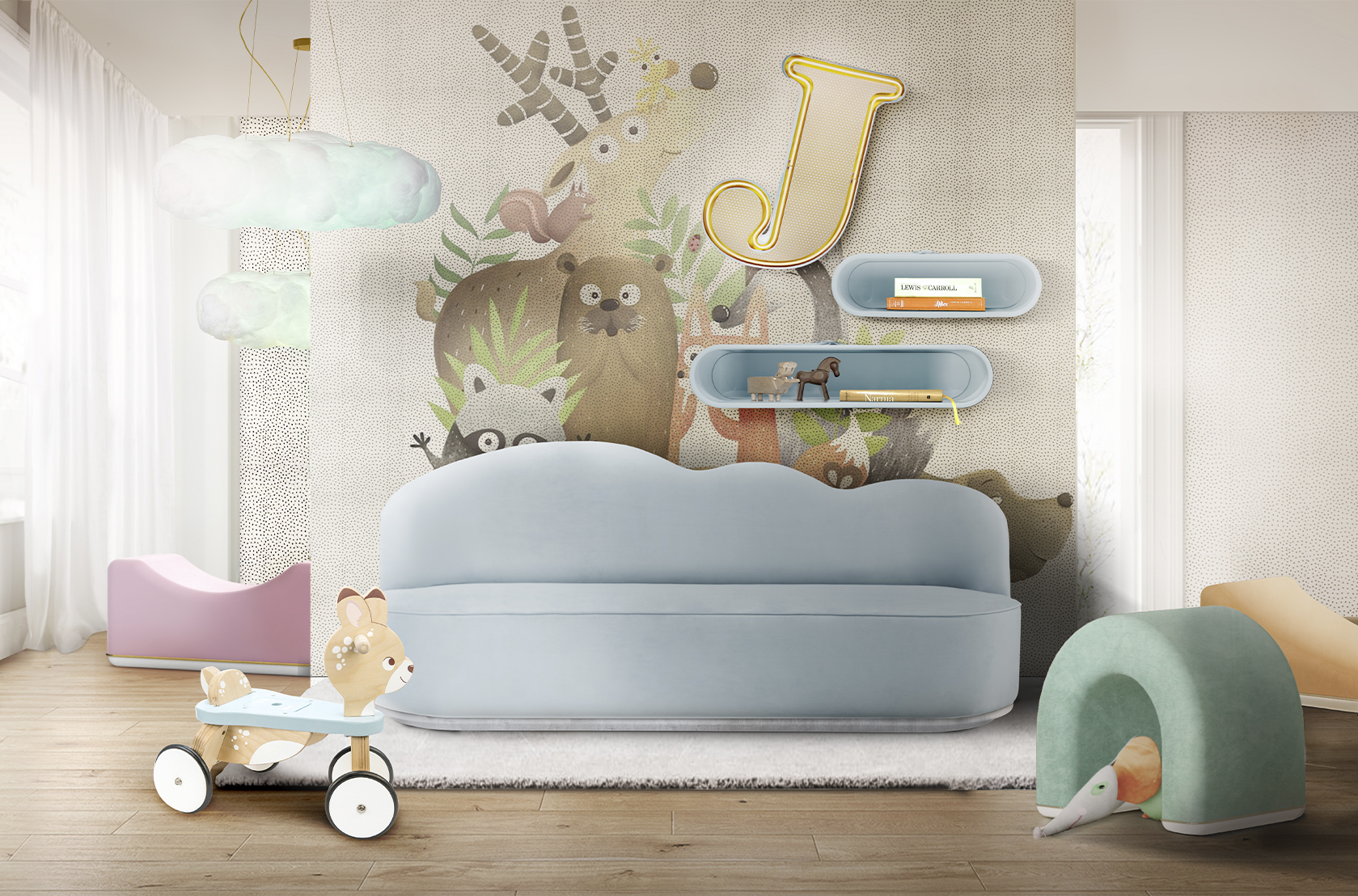 Illuminated Alphabet J