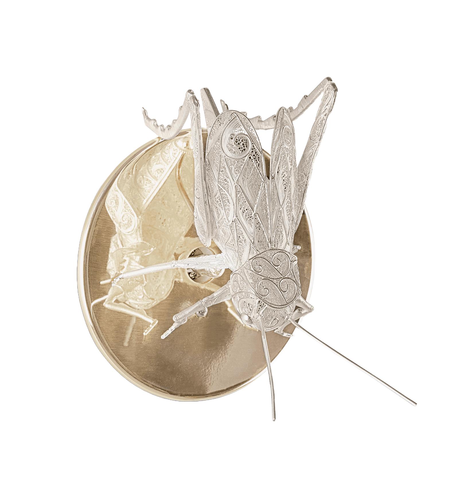 Filigree Cricket Decorative Wall Light