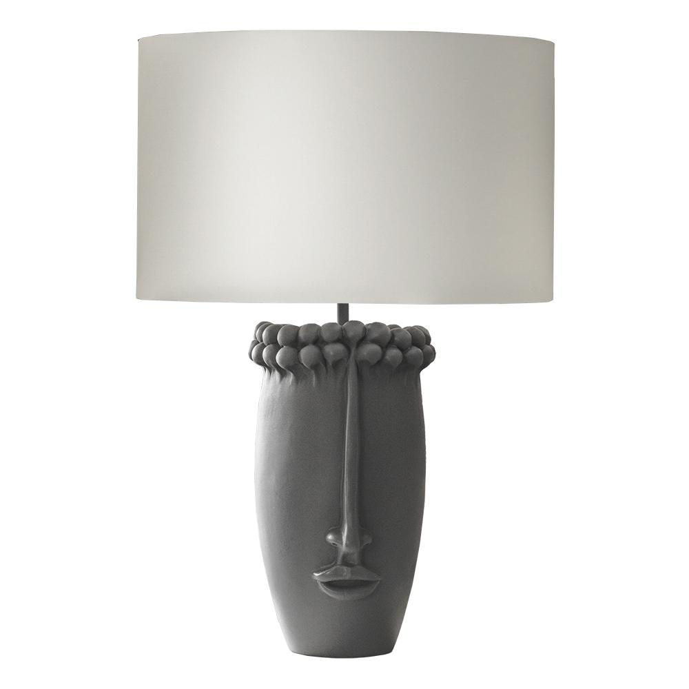 Elden Table Lamp in Pinstripe Suit