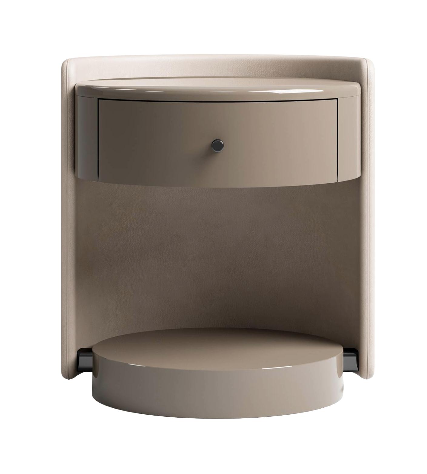 Leather Bedside Table