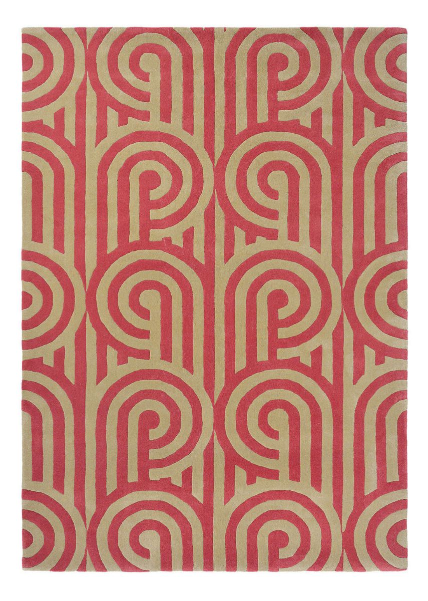 Turnabouts Claret 39200 Rug ☞ Size: 120 x 180 cm