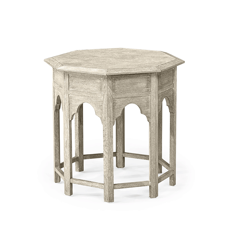 Tanjina Side Table Venetian White Oak
