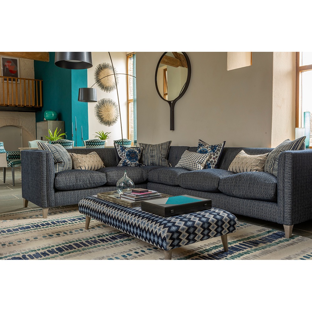 Alexi Indigo 50 × 50 Cushion