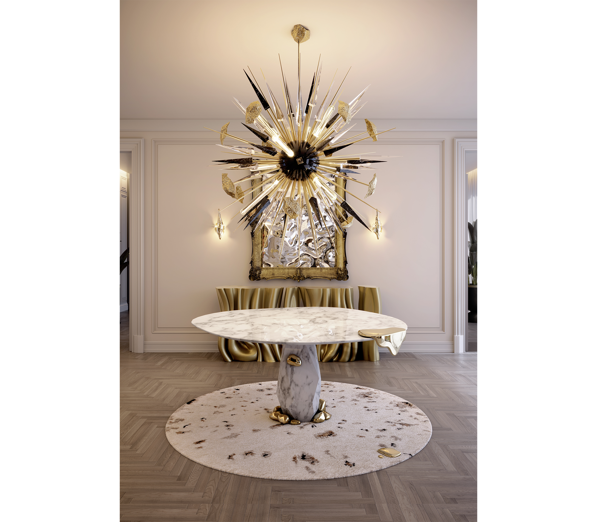 Luxury Diamond Table