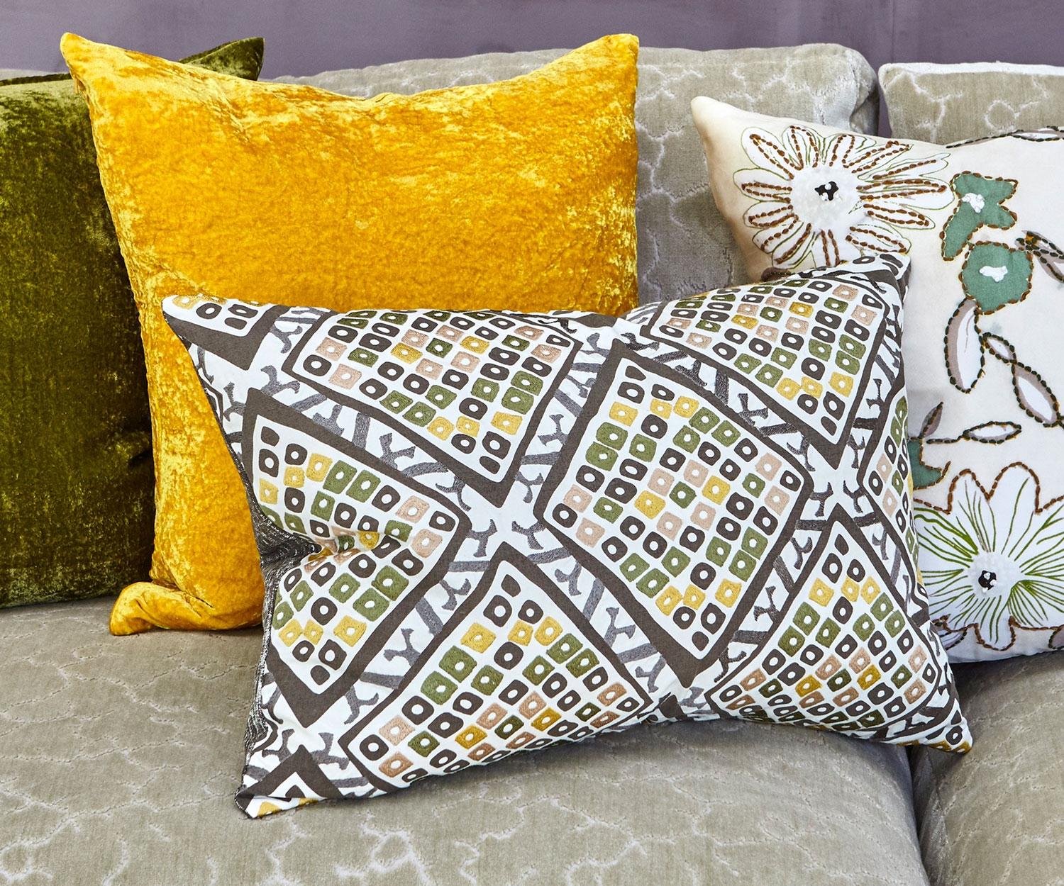 Paddy - Mustard 50 × 50 Cushion