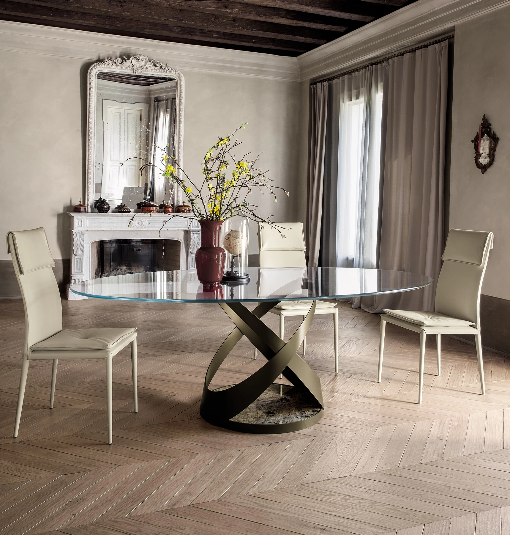 Capri Oval Table - 1