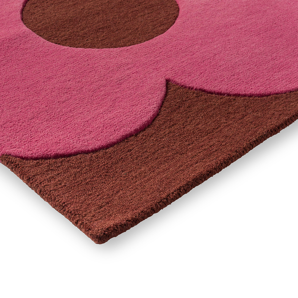 Sprig Stem Paprika 063900 Designer Wool Rug