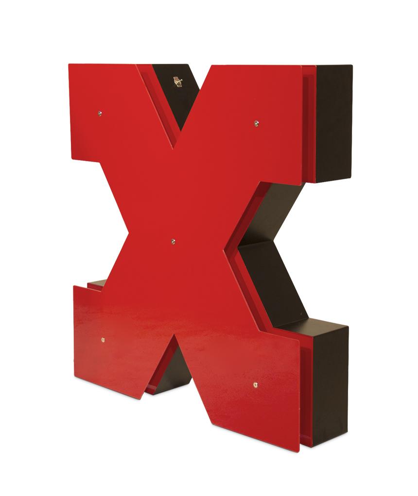 Illuminated Alphabet X