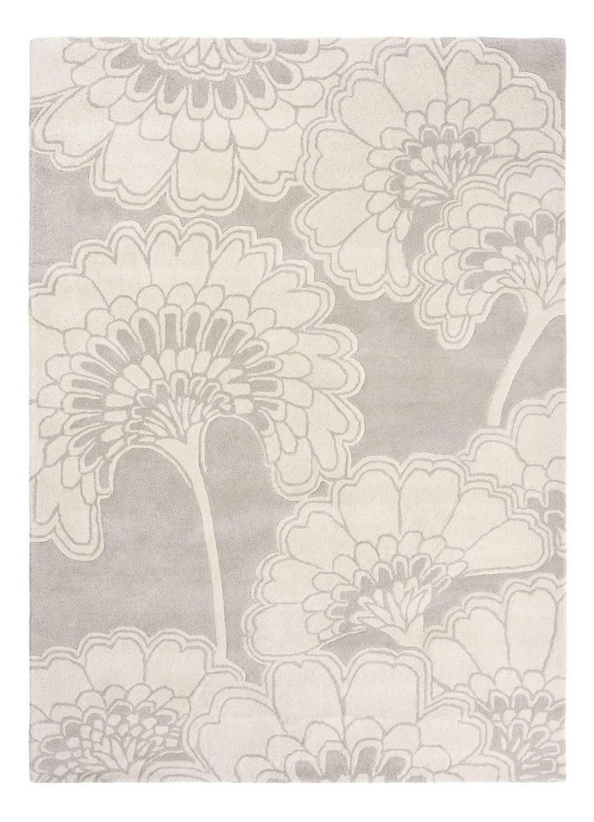 Japanese Floral Oyster 39701 Rug