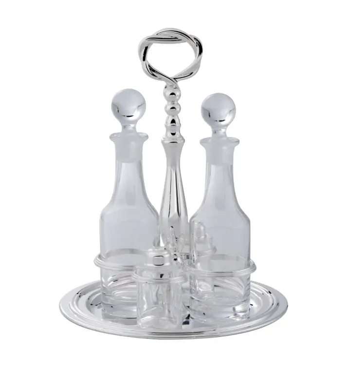 Silver Round Cruet