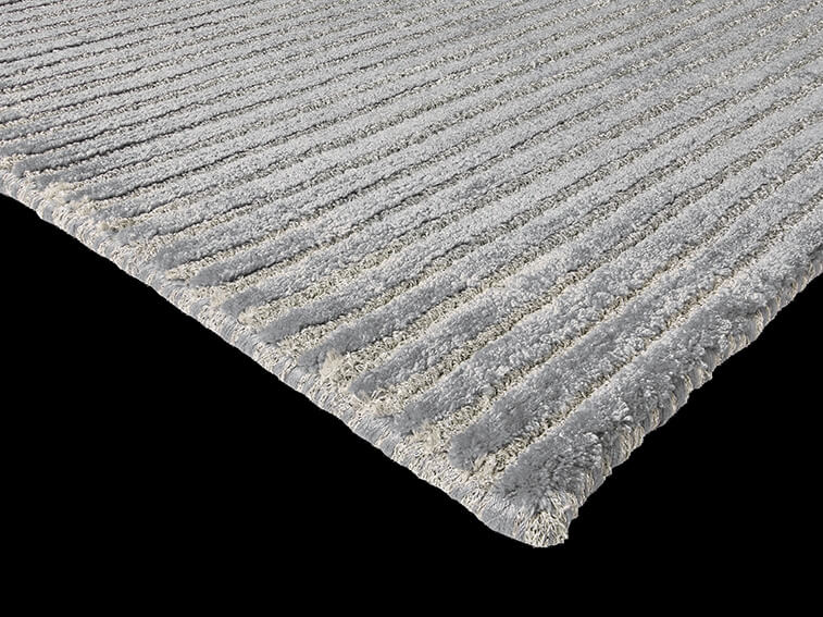 Angel Striped Grey Rug