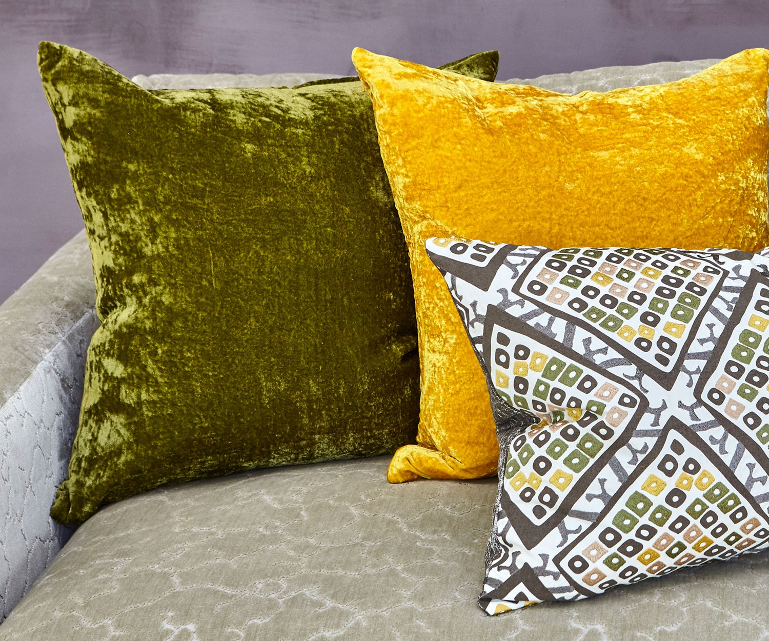 Paddy - Olive 50 × 50 Cushion