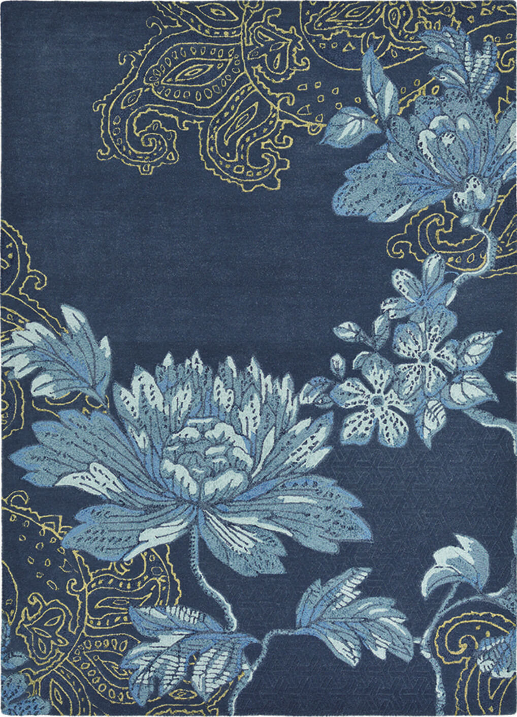 Fable Floral Blue 37508 Rug