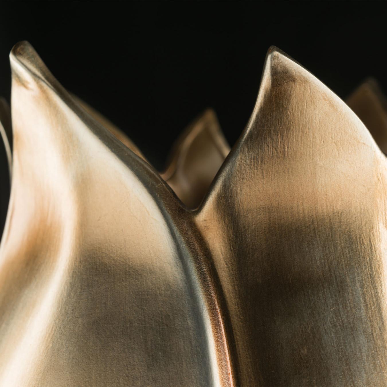 Tulip Brass Decorative Vase