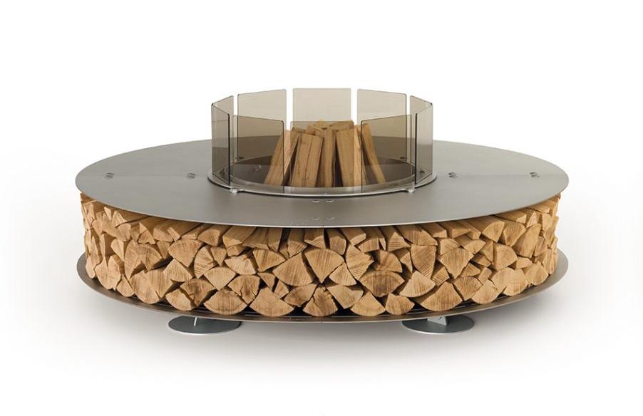 Zero Steel Inox Fire Pit