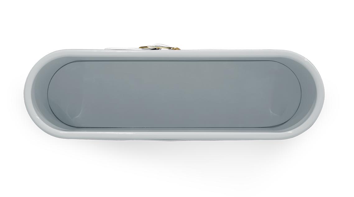 Floating Sky Grey Small Shelf