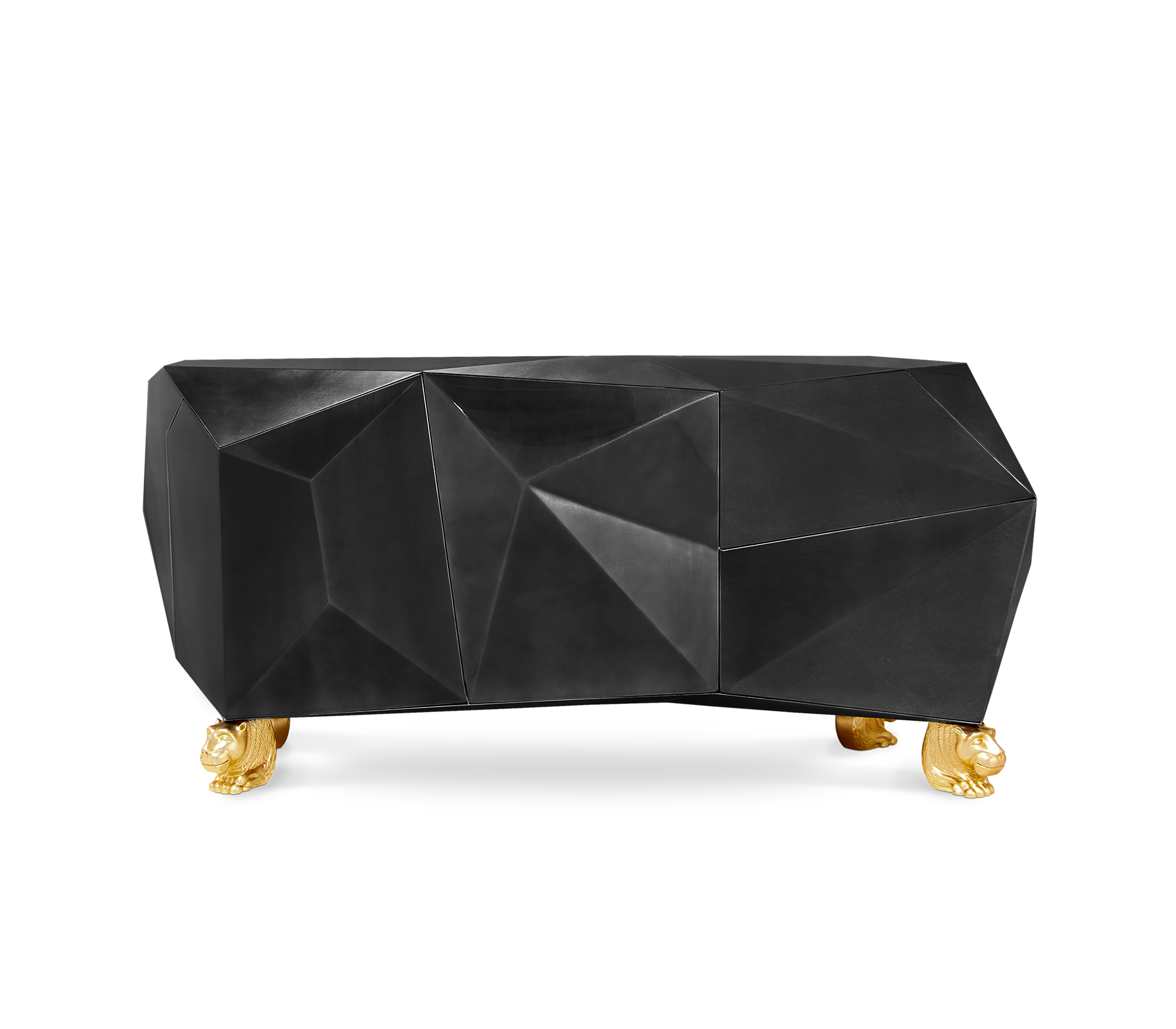 Prism Black Designer Sideboard