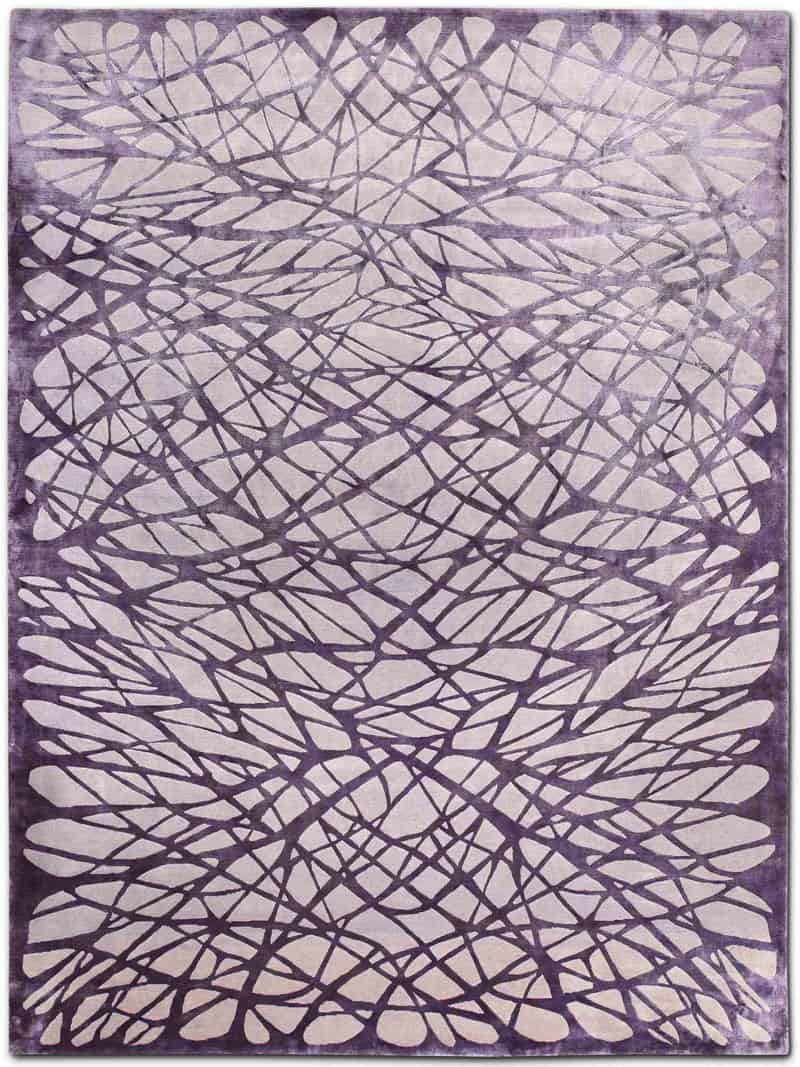 Dresden Lilac Hand-Knotted Rug