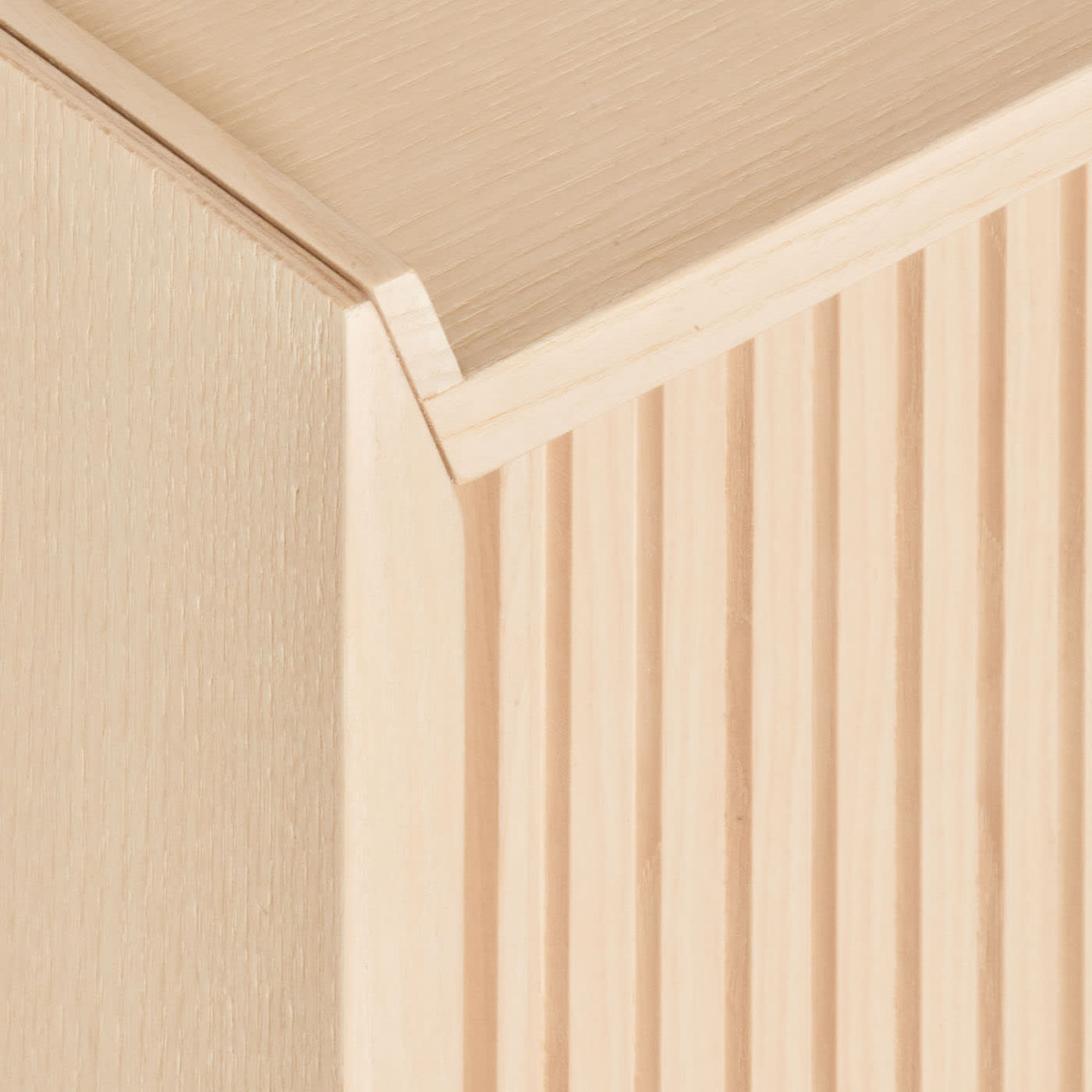 Sipario Low Bespoke Natural 2-Doors Sideboard
