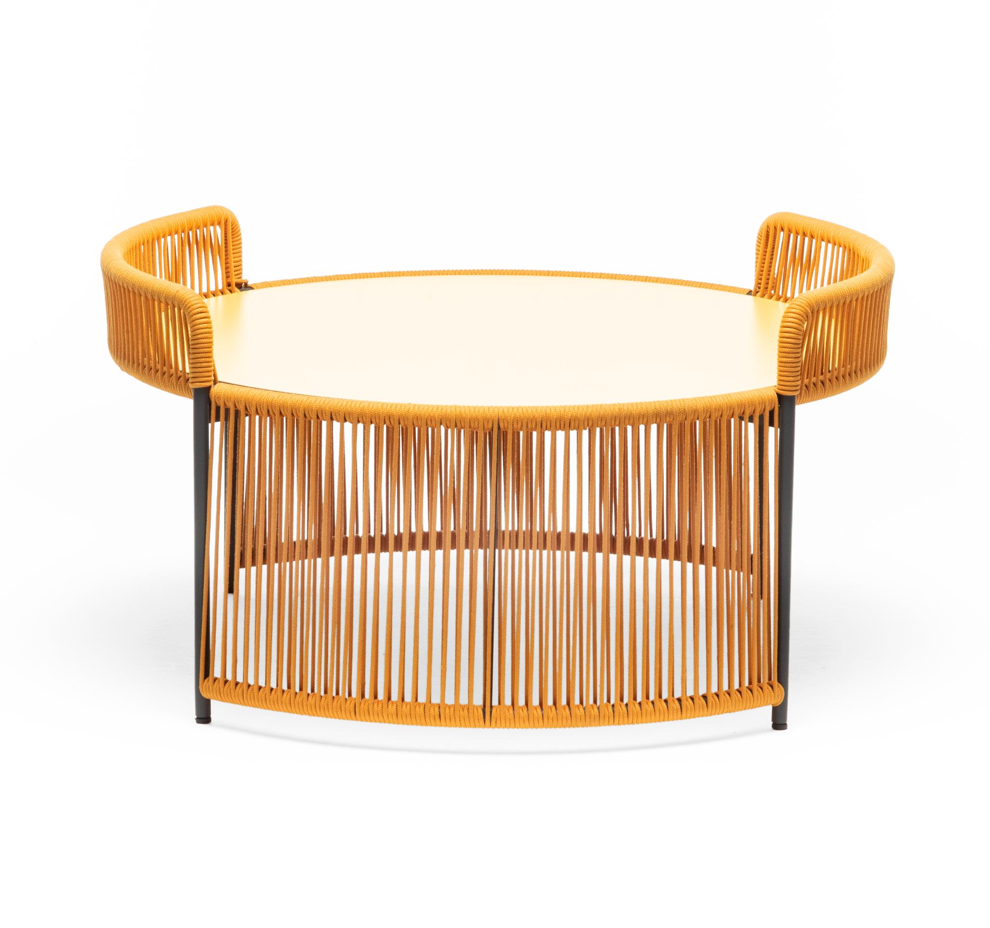 Altana Round Yellow Outdoor Coffee Table