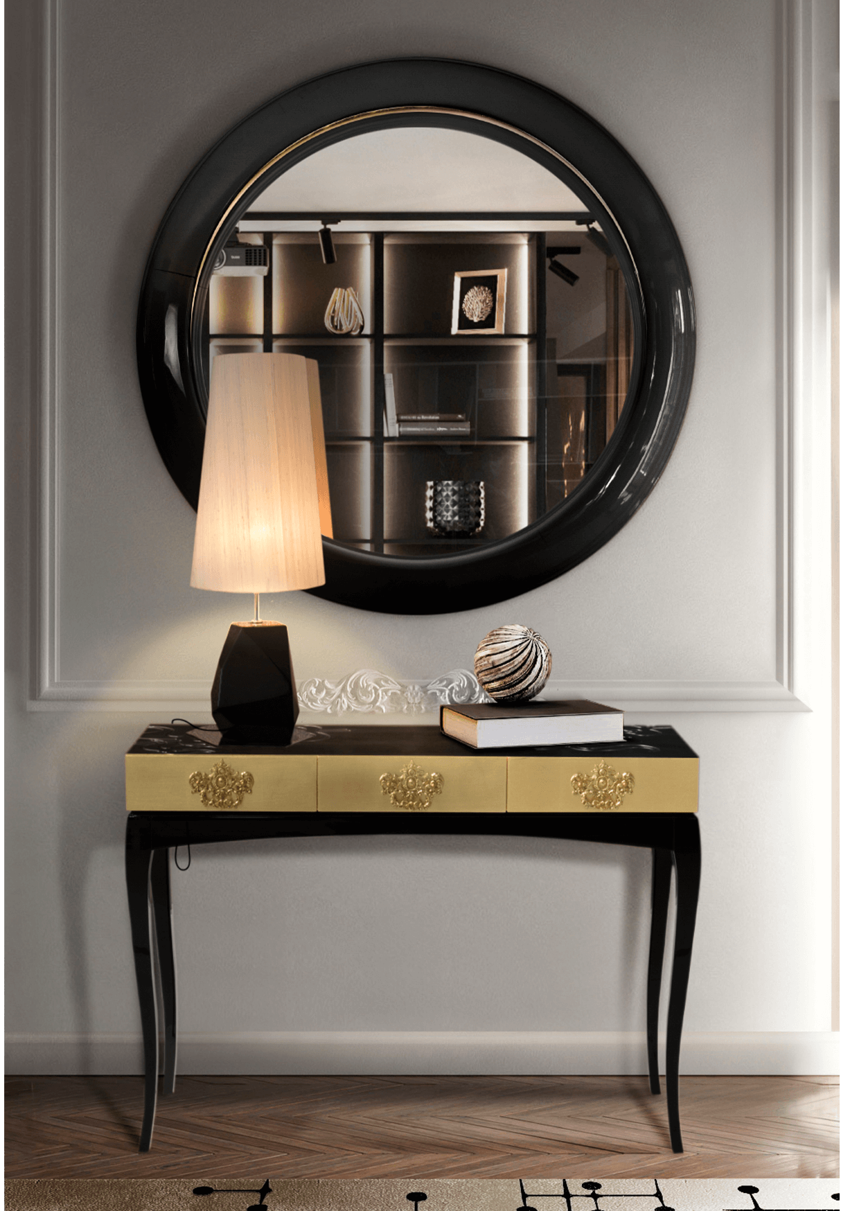 Orbit Round Mirror