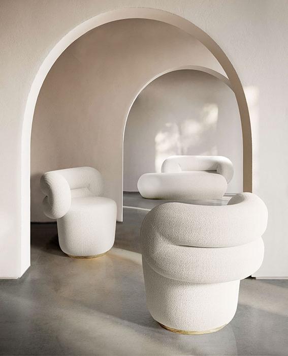 Zahra Small Armchair - 1