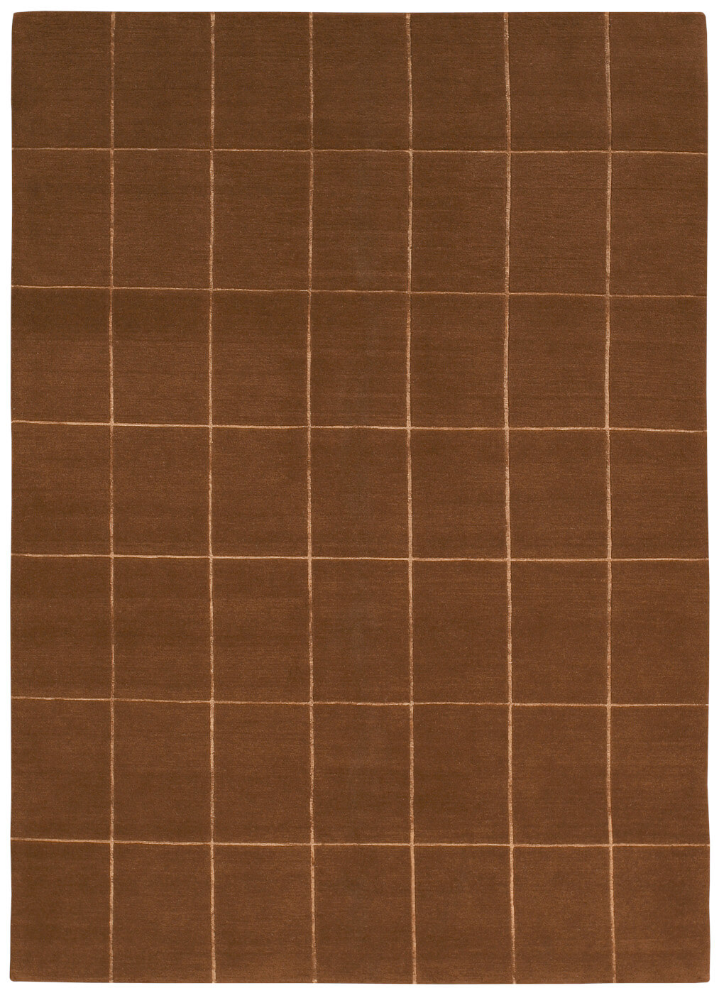 Deep Line Brown Rug