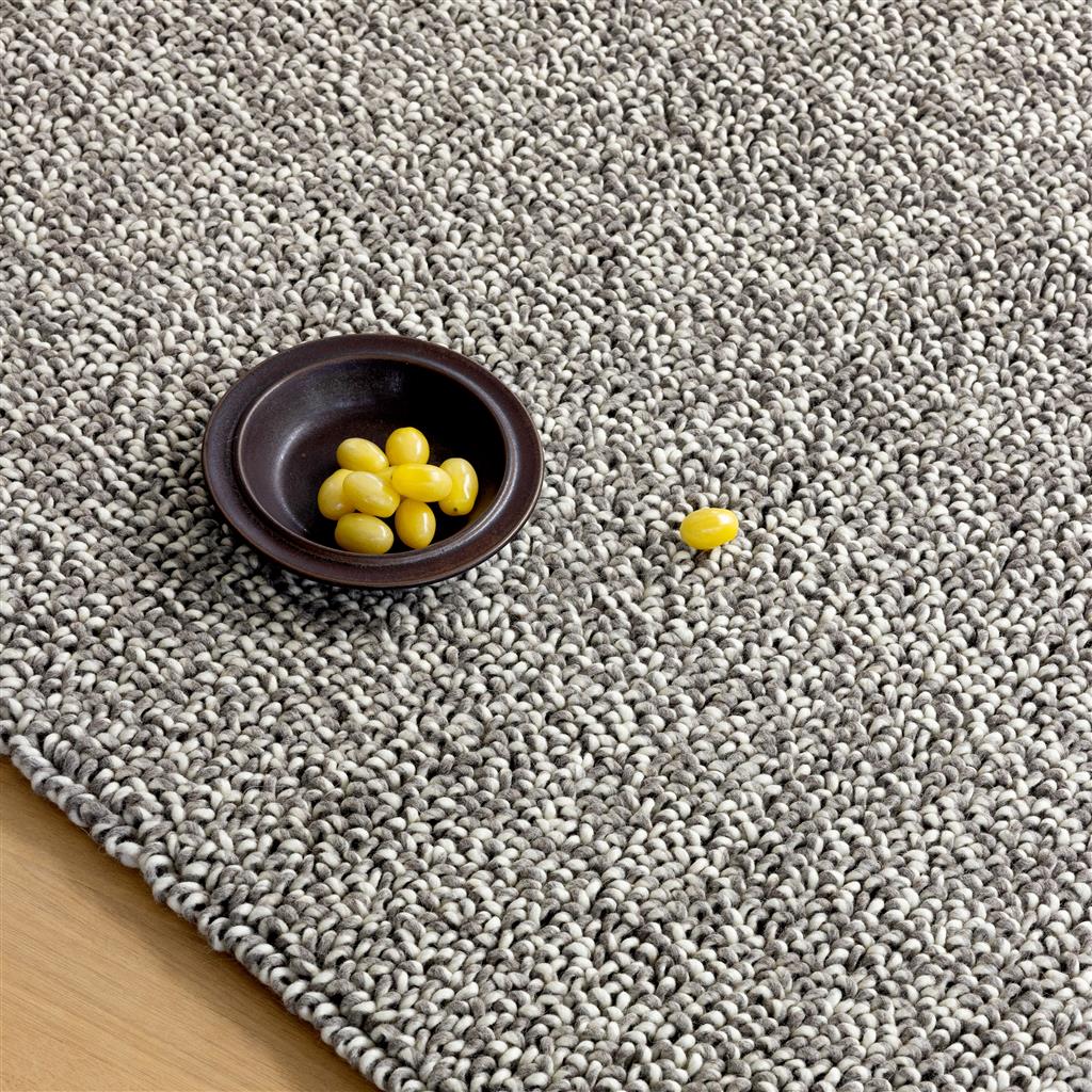 Origin Loop Nordic Stone Felted Loop Pile Rug