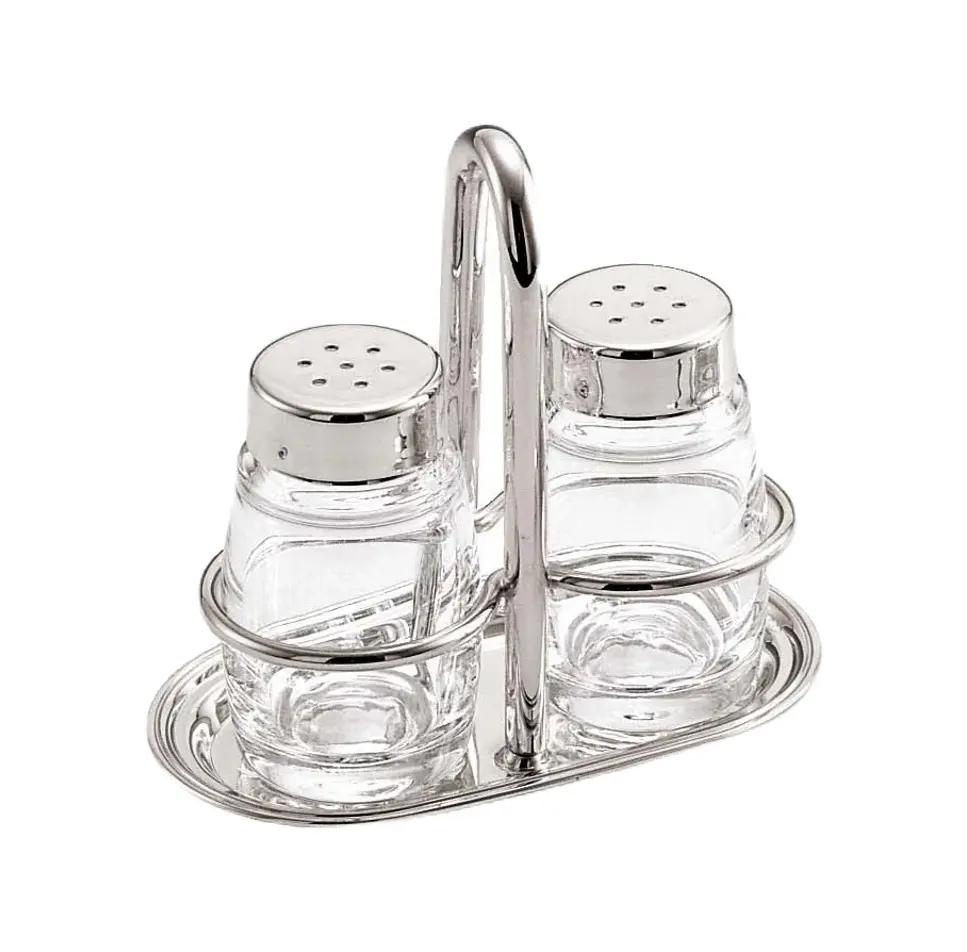 Silver Salt and Pepper Shakers