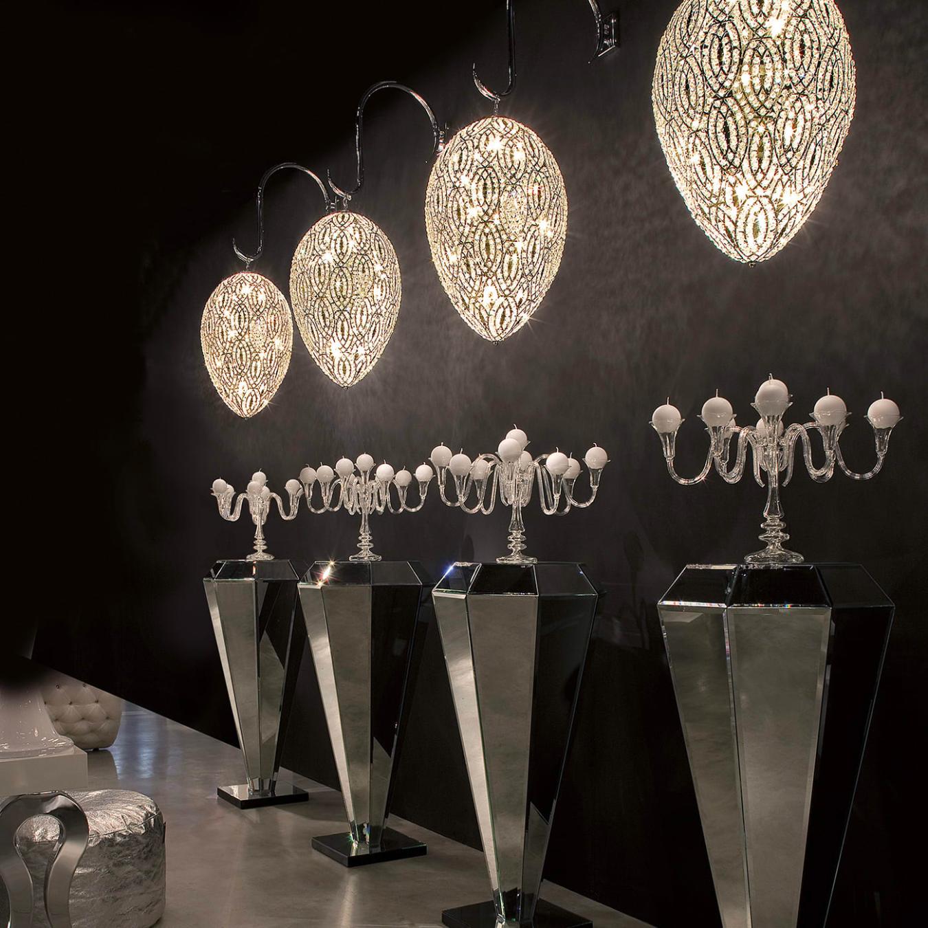 Arabesque Egg Wall Light