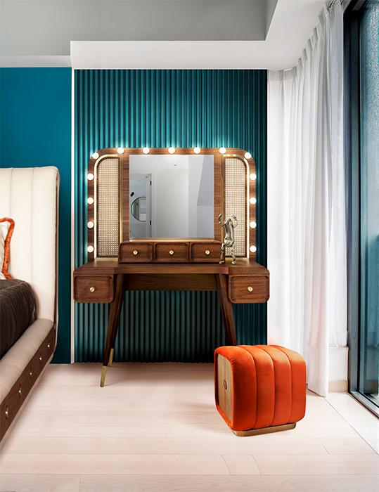 Martelli Orange Stool