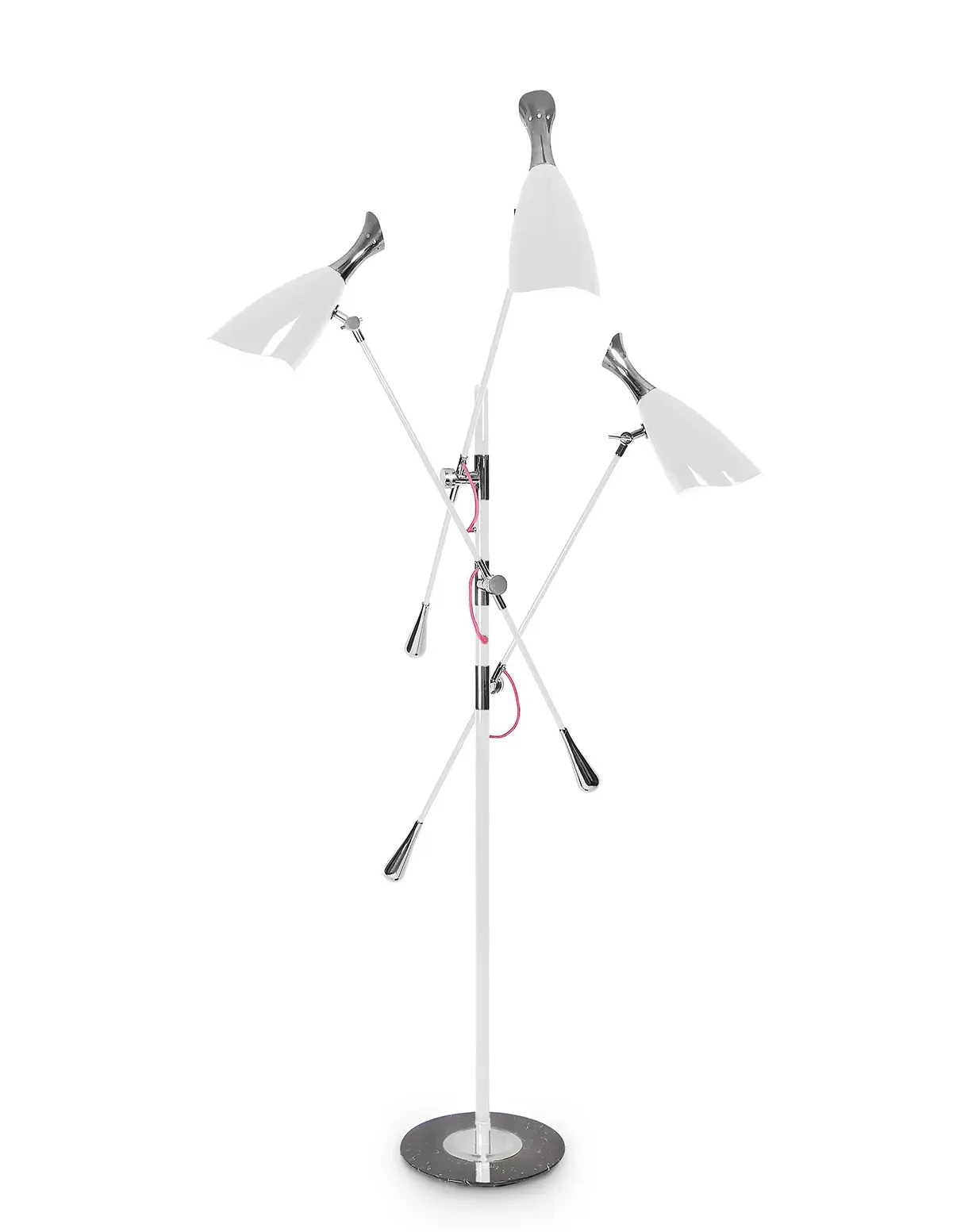 Emperor Grey Floor Lamp