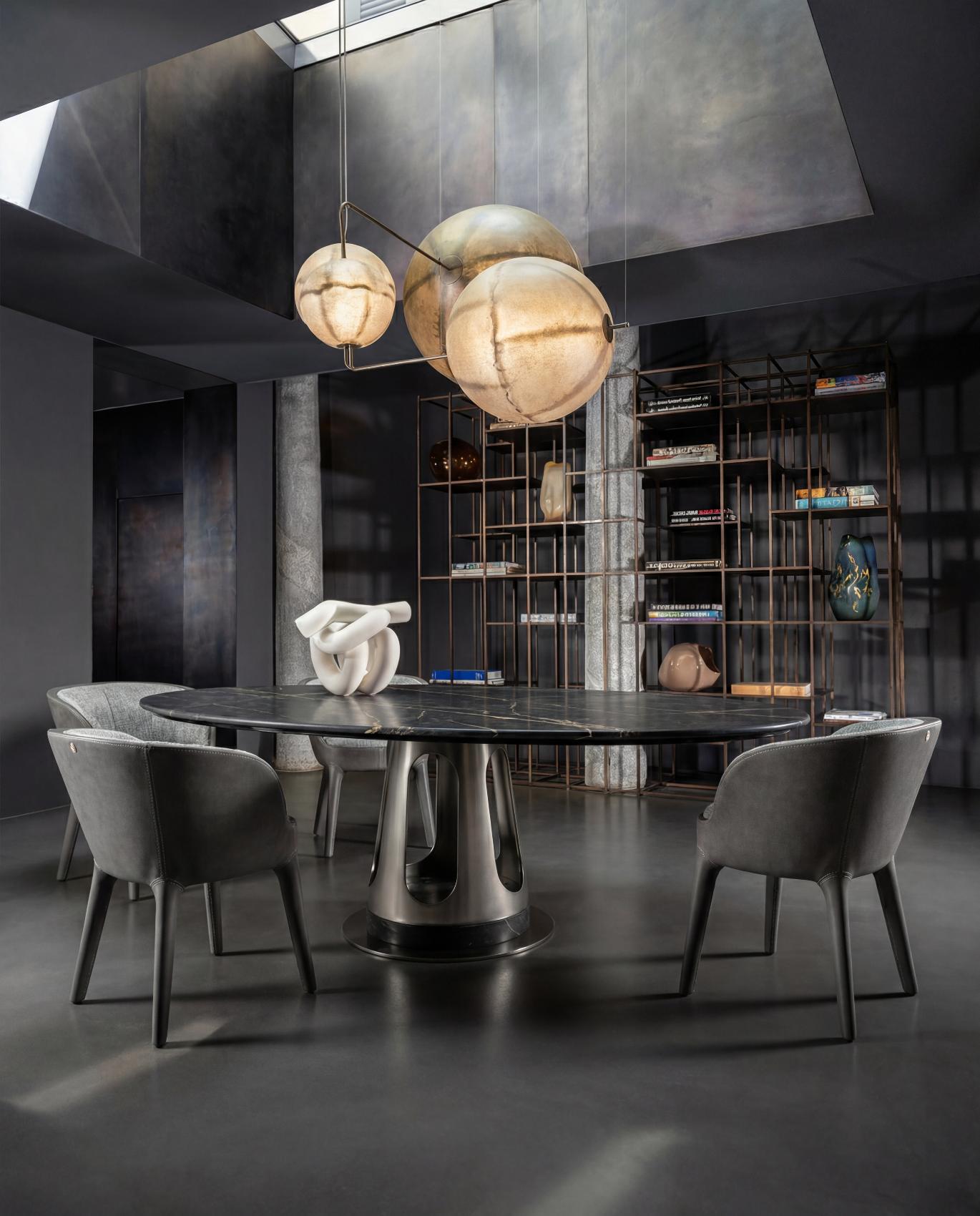Aura Marble Dining Table