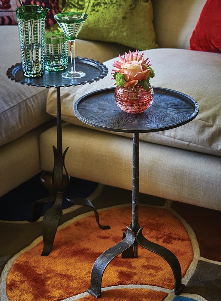 Ida Cocktail Table Bronzed Finish