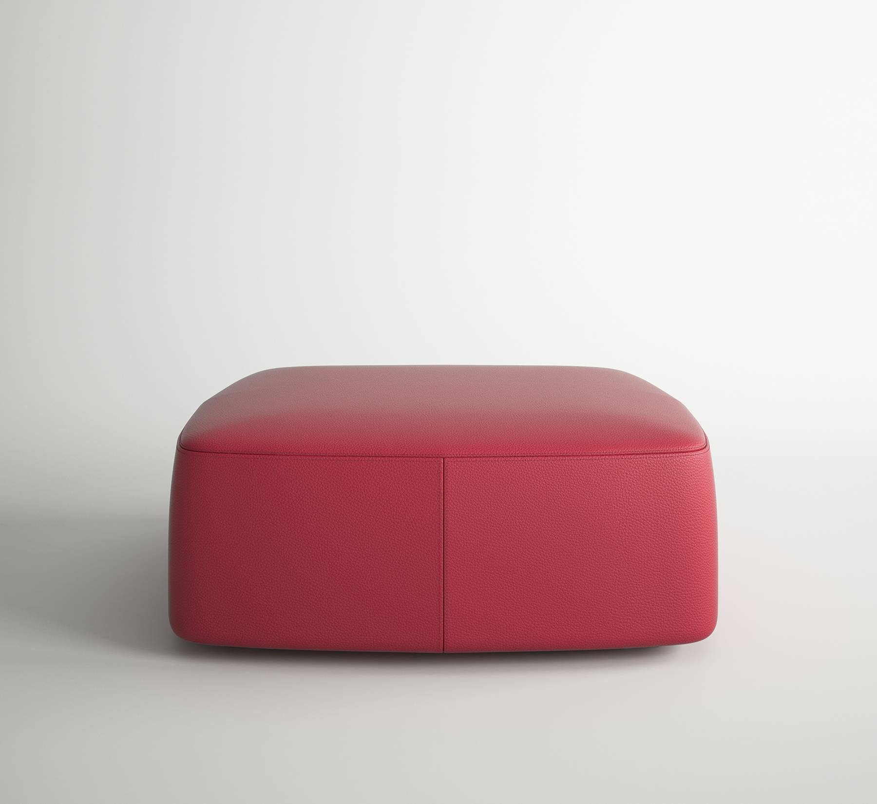 Ginger Red Pouf
