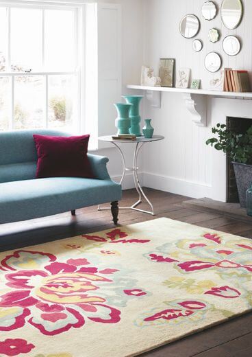 Sanderson Angelique-Rose Rug | Size: 170 x 240 cm